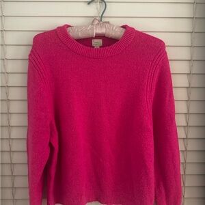 a new day Vibrant Pink Crew Neck Sweater